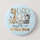 Papa van de Wilde One Gold Foil Button (Voorkant)