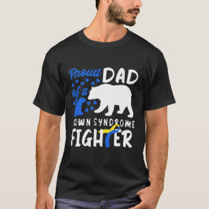 Papa van een afdaling-syndroom t-shirt