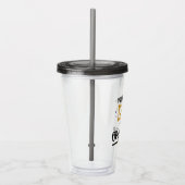 Papa van een Afstuderen Acryl Drinkbeker (Rechts)