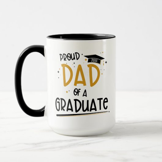 Papa van een Afstuderen Mok (Links)