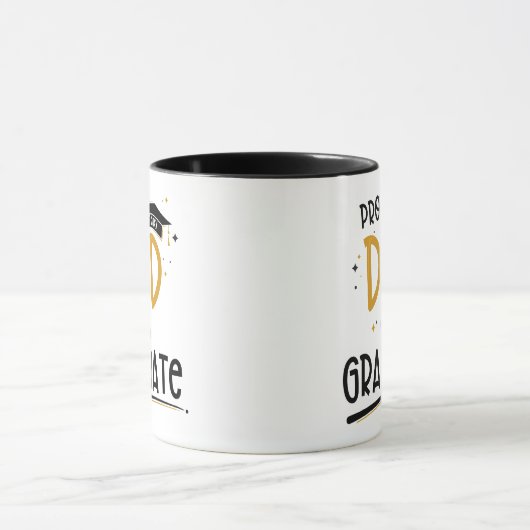 Papa van een Afstuderen Mok (Midden)