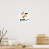 Papa van een Afstuderen Poster (Keuken)