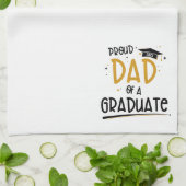 Papa van een Afstuderen Theedoek (Gevouwen)