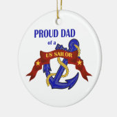 Papa van een Amerikaanse Sailor Ornament (Links)