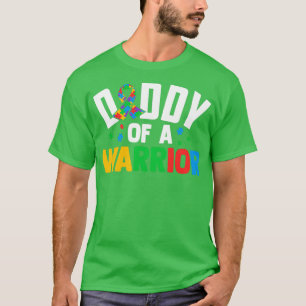 Papa van een Autisme Warrior T-shirt