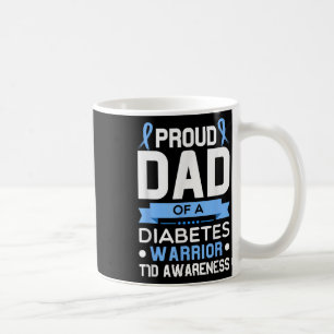 Papa van een Diabetes-aanhanger T1d Awareness Type Koffiemok