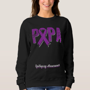 Papa van een epilepsie warrior Papa paarse lint st Trui
