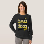 Papa van een hoger Afstuderen van 2023 T-shirt (Voorkant volledig)