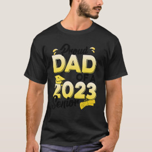 Papa van een hoger Afstuderen van 2023 T-shirt