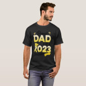 Papa van een hoger Afstuderen van 2023 T-shirt (Voorkant volledig)