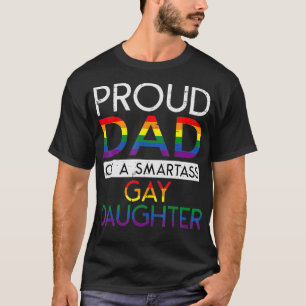 Papa van een homoseksuele dochter pr. t-shirt