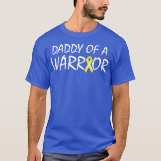 Papa van een kind met kinderkanker t-shirt