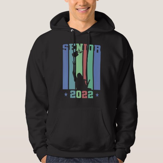 Papa van een senior Afstuderen van 2022 Hoodie (Voorkant)