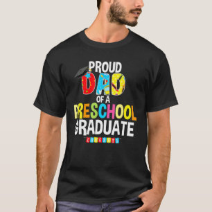 Papa van een voorschoolse Afstuderen Afstuderen ca T-shirt