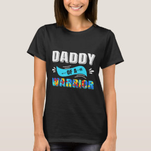 Papa van een vrouw familie Papa autisme T-shirt