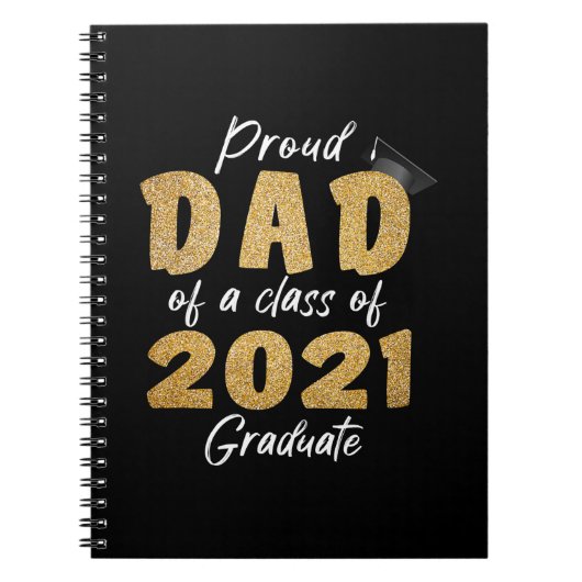 Papa van groep 2021 Afstuderen Notitieboek (Voorkant)