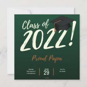 Papa van groep 2022, Afstuderen Afstuderen Kaart