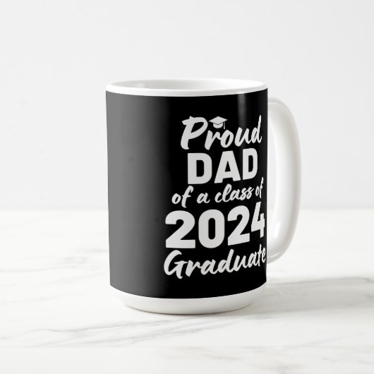 Papa van groep 2024 Afstuderen Koffiemok (Voorkant rechts)