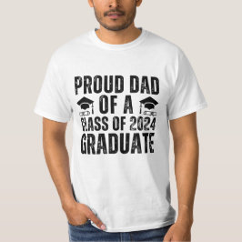 Papa van groep 2024 Afstuderen T-shirt