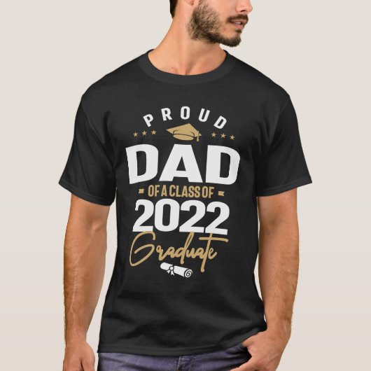 Papa van groep van 2022, Afstuderen Afstuderen T-shirt (Voorkant)