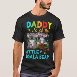Papa van het Beer van Little Koala, geboortedag Sh T-shirt