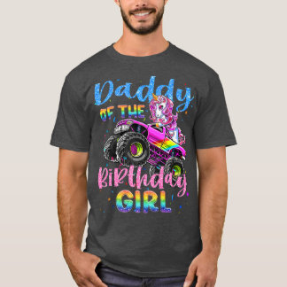 Papa van het meisje van de verjaardag Racing Unico T-shirt