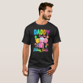 Papa van het meisje van het zweet-Snoep-meisje T-shirt (Voorkant volledig)