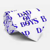 Papa van jongens - Mijn stam opvoeden Stropdas (Opgerold)