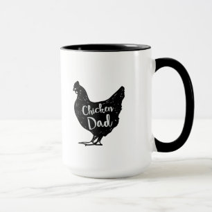 Papa van kippen Poultry Love Fathers Day Gifts Mok