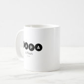 Papa van liefde koffiemok (Voorkant links)