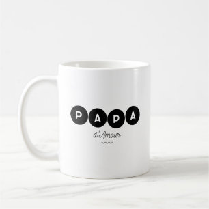 Papa van liefde koffiemok