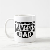 Papa van Proud Lawyer Koffiemok (Links)