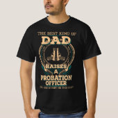 Papa van proud Probation Officer T-shirt (Voorkant)