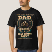 Papa van proud Real Estate Agent T-shirt (Voorkant)