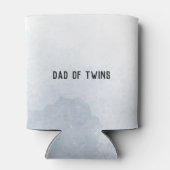 Papa van Tweelingen Blikjeskoeler (Achterkant)