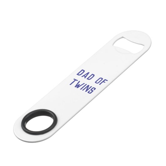 Papa van Tweelingen Speed Flessenopener (Voorkant Gekanteld)