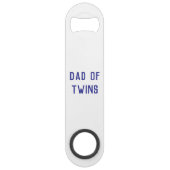Papa van Tweelingen Speed Flessenopener (Voorkant)