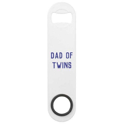 Papa van Tweelingen Speed Flessenopener (Voorkant)