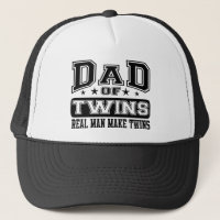 Papa van Twins Echte Man maakt tweelingen