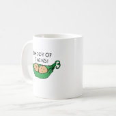 Papa van Twins Pod Koffiemok (Voorkant links)