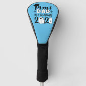 Papa van vader van een Afstuderen - 2021 Golfheadcover (Voorkant)