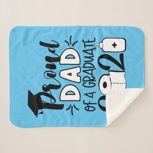 Papa van vader van een Afstuderen - 2021 Sherpa Deken (Voorkant (horizontaal))