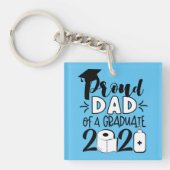 Papa van vader van een Afstuderen - 2021 Sleutelhanger (Voorkant)