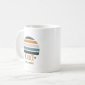 Papa Vast Retro Koffiemok (Voorkant links)