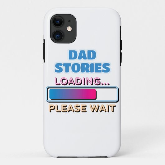 Papa Verhalen laden Wacht alsjeblieft Case-Mate iPhone Case (Achterkant)