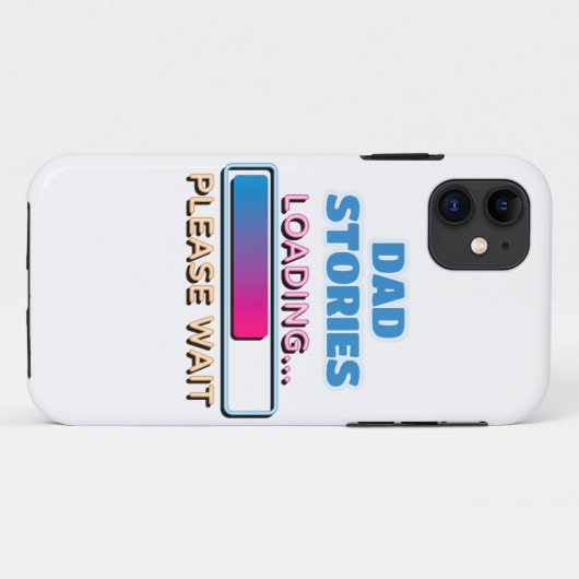 Papa Verhalen laden Wacht alsjeblieft Case-Mate iPhone Case (Achterkant (horizontaal))