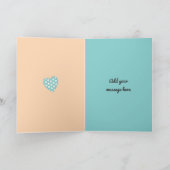 Papa Verjaardag van klein meisje groet Kaart (Binnen)