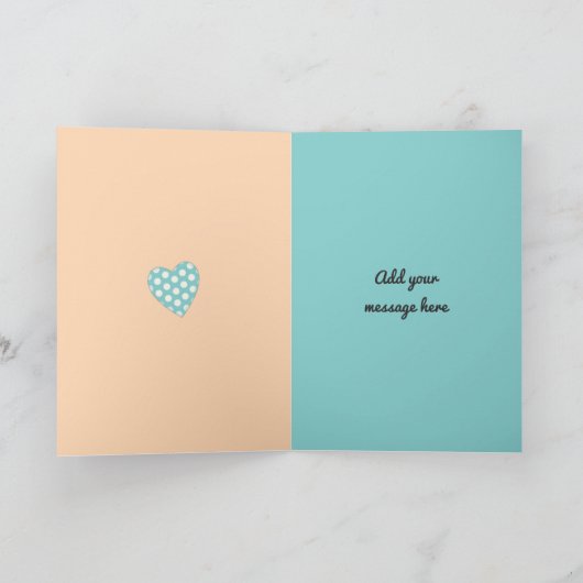 Papa Verjaardag van klein meisje groet Kaart (Binnen)