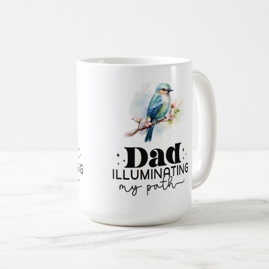 Papa Verlicht mijn pad Mok (Voorkant rechts)