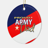 Papa-versiering van het leger met aangepast Afbeel Keramisch Ornament (Links)